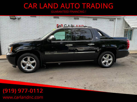 2013 Chevrolet Avalanche for sale at CAR LAND  AUTO TRADING in Raleigh NC