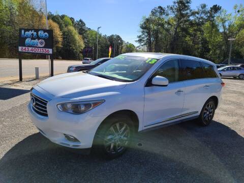 2013 Infiniti JX35 for sale at Let's Go Auto in Florence SC