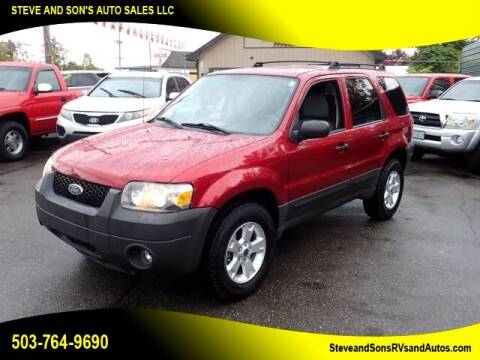 2006 Ford Escape for sale at Steve & Sons Auto Sales in Happy Valley OR