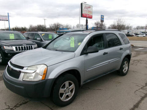 2005 Chevrolet Equinox for sale at Aspen Auto Sales in Wayne MI