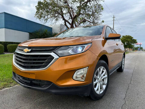 2018 Chevrolet Equinox for sale at HIGH PERFORMANCE MOTORS in Hollywood FL