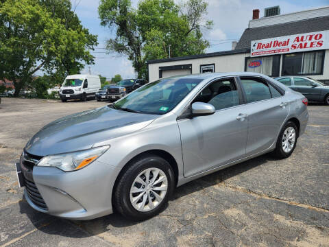2016 Toyota Camry for sale at Real Deal Auto Sales in Manchester NH
