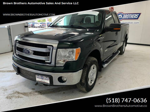 2013 Ford F-150 for sale at Brown Brothers Automotive Sales And Service LLC in Hudson Falls NY