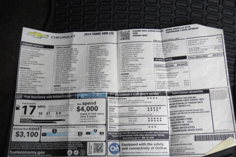 2014 Chevrolet Tahoe LTZ