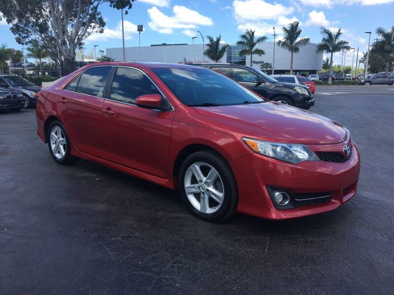 2014 Toyota Camry for sale at CAR-RIGHT AUTO SALES INC in Naples FL
