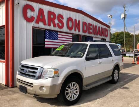 2010 Ford Expedition for sale at Cars On Demand 2 in Pasadena TX