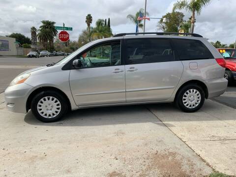 2006 Toyota Sienna for sale at 3K Auto in Escondido CA