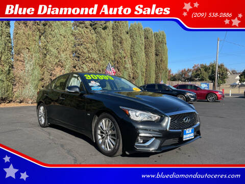 2020 Infiniti Q50 for sale at Blue Diamond Auto Sales in Ceres CA