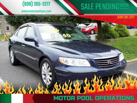 2007 Hyundai Azera for sale at Motor Pool Operations in Hainesport NJ