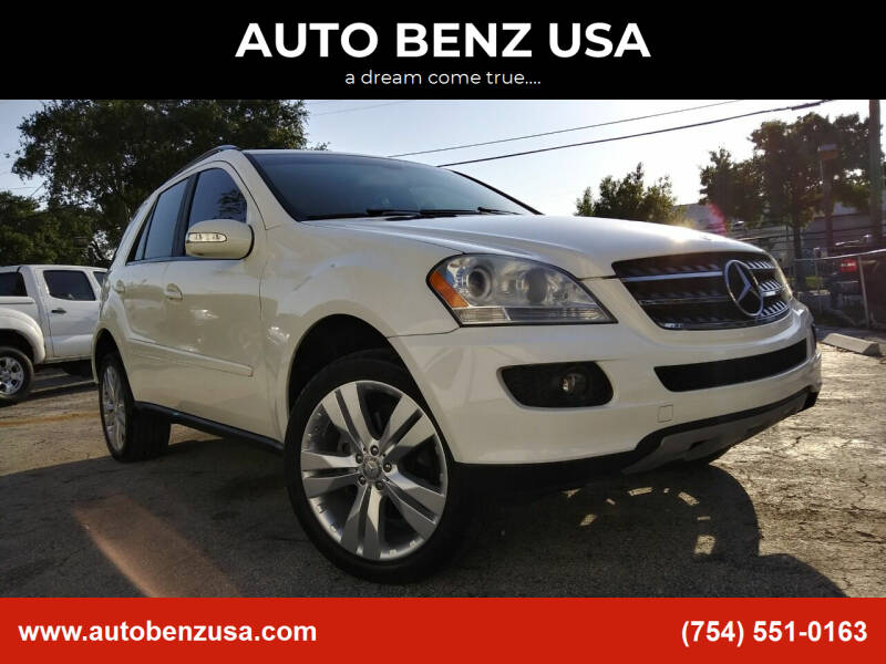 2007 Mercedes-Benz M-Class ML 350