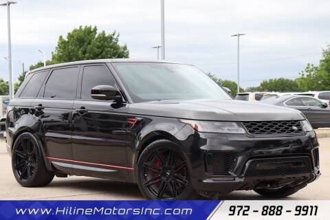 2020 Land Rover Range Rover Sport for sale at HILINE MOTORS in Plano TX