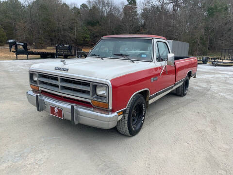 1987 Dodge RAM 150 for sale at Circle B Sales in Pittsburg TX