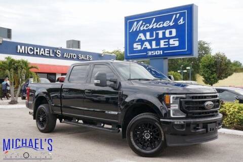 2022 Ford F-250 Super Duty for sale at Michael's Auto Sales Corp in Hollywood FL
