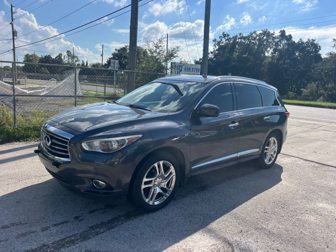 2014 INFINITI QX60 for sale at Hobgood Auto Sales in Land O Lakes, FL