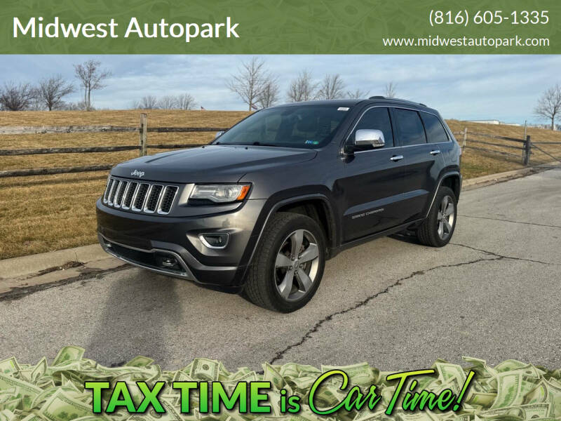 2014 Jeep Grand Cherokee for sale at Midwest Autopark in Kansas City MO