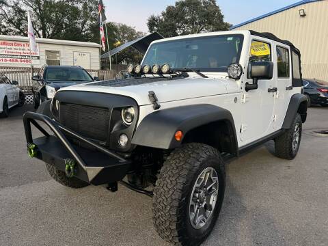 2015 Jeep Wrangler Unlimited for sale at RoMicco Cars and Trucks in Tampa FL