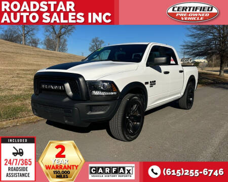 2022 RAM 1500 Classic for sale at Roadstar Auto Sales Inc in Nashville TN