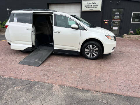 2014 Honda Odyssey for sale at SPECIALTY VEHICLE SALES INC in Skokie IL
