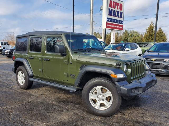 2021 Jeep Wrangler Unlimited for sale at Auto Maxx Kalamazoo in Kalamazoo MI
