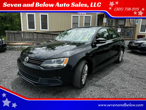 2013 Volkswagen Jetta for sale at Seven and Below Auto Sales, LLC in Rockville MD