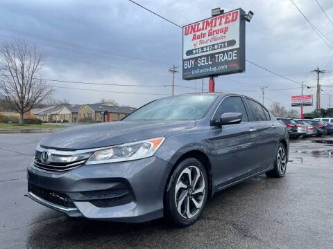 2017 Honda Accord for sale at Unlimited Auto Group in West Chester OH