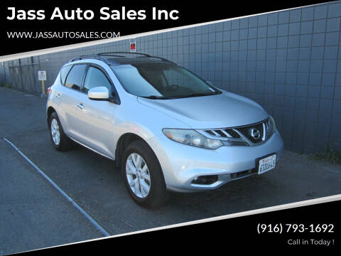 2011 Nissan Murano for sale at Jass Auto Sales Inc in Sacramento CA