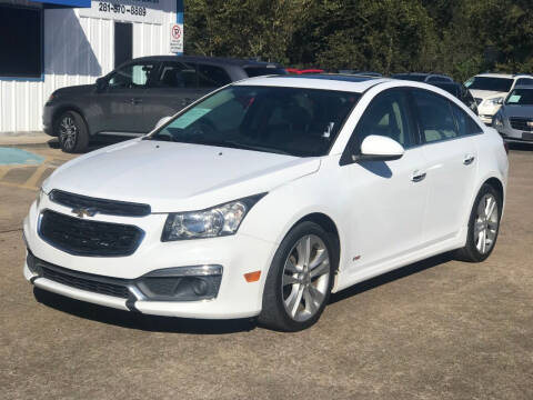 2015 Chevrolet Cruze for sale at Discount Auto Company in Houston TX