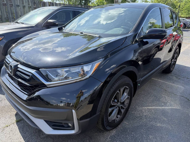 Used 2021 Honda CR-V EX-L with VIN 5J6RW2H80MA006838 for sale in Whitehall, OH