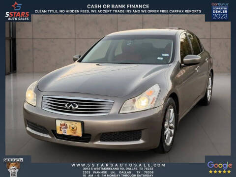 2009 Infiniti G37 Sedan Journey