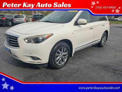 2015 Infiniti QX60 for sale at Peter Kay Auto Sales in Alden NY