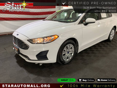 2019 Ford Fusion for sale at STAR AUTO MALL 512 in Bethlehem PA