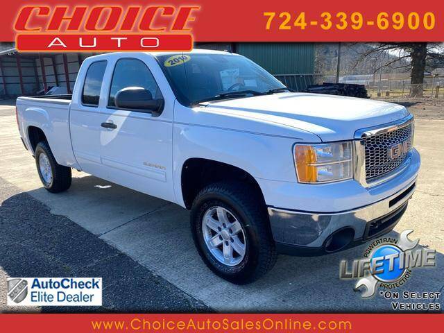 2010 GMC Sierra 1500 for sale at CHOICE AUTO SALES in Murrysville PA