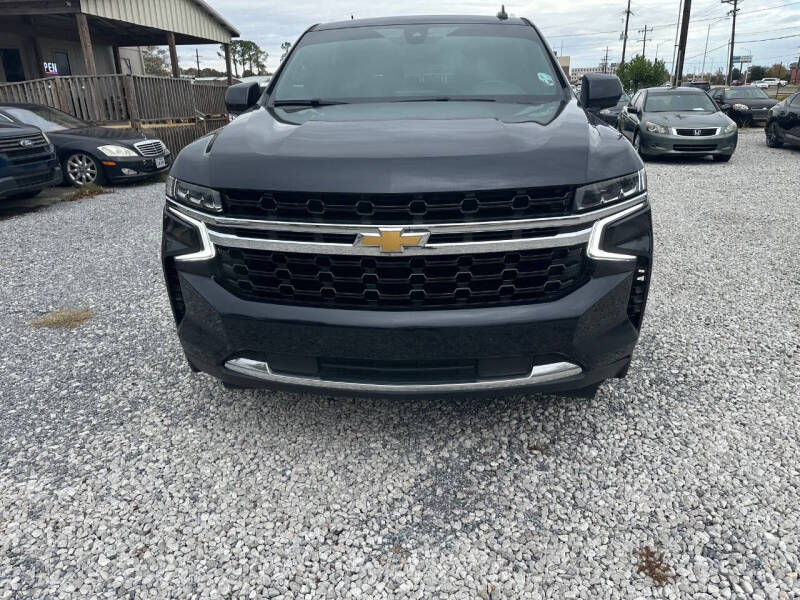 Used 2021 Chevrolet Tahoe LS with VIN 1GNSCMKD9MR285992 for sale in Lafayette, LA