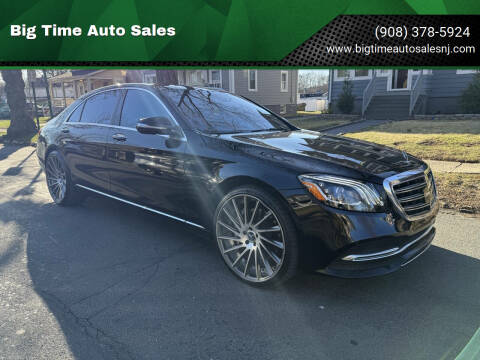 2018 Mercedes-Benz S-Class for sale at Big Time Auto Sales in Vauxhall NJ