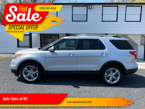 2015 Ford Explorer for sale at Auto Store of NC - Walnut Cove in Walnut Cove NC