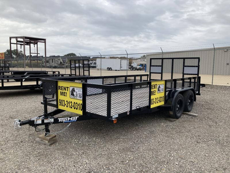 2023 Top Hat Trailers 83 X 16' RAX TA HD Gate (RENTA