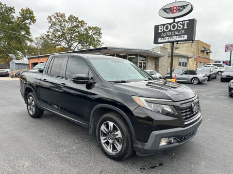 2017 Honda Ridgeline for sale at BOOST AUTO SALES in Saint Louis MO