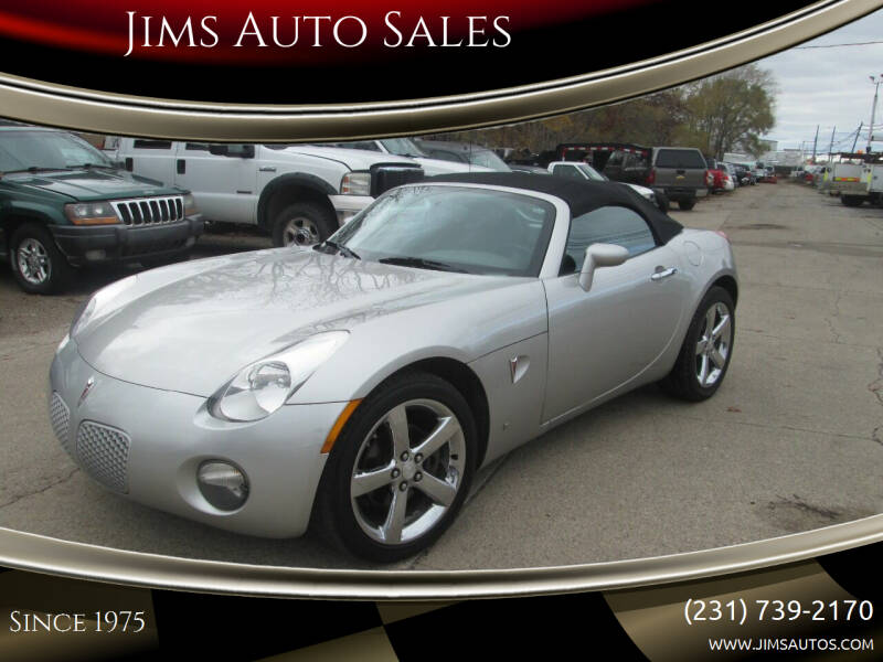 2007 Pontiac Solstice for sale at Jims Auto Sales in Muskegon MI