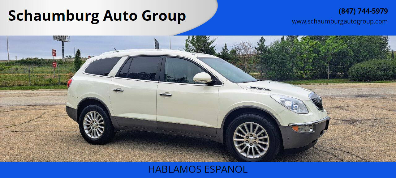 White 2012 Buick Enclave Leather Leather 4dr Crossover 1