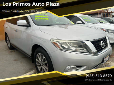 2016 Nissan Pathfinder for sale at Los Primos Auto Plaza in Brentwood CA