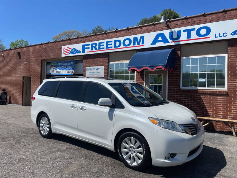 2014 Toyota Sienna for sale at FREEDOM AUTO LLC in Wilkesboro NC