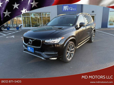 2016 Volvo XC90 for sale at MD Motors LLC in Williston VT