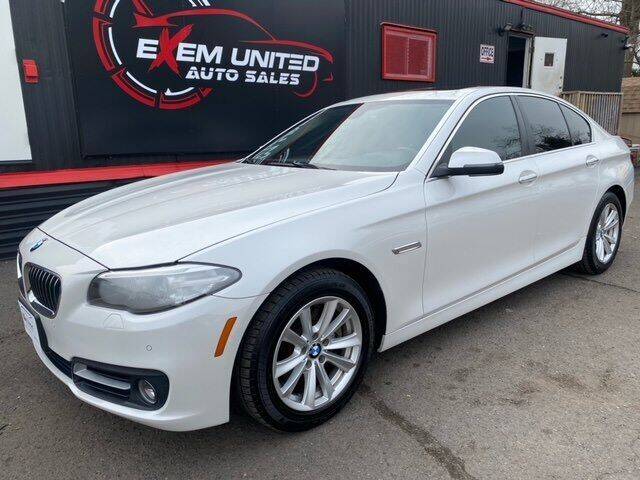 2015 BMW 5 Series for sale at Exem United in Plainfield NJ