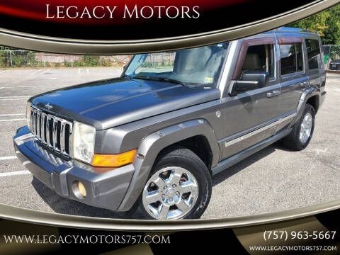 2007 Jeep Commander for sale at Legacy Motors in Norfolk VA
