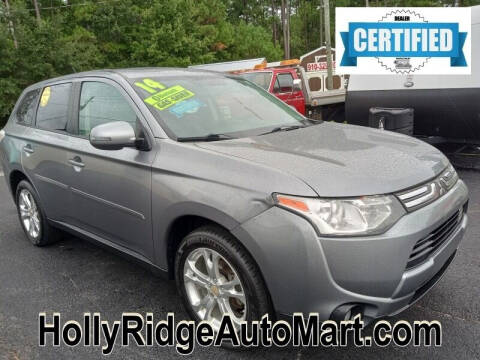 2014 Mitsubishi Outlander for sale at Holly Ridge Auto Mart in Holly Ridge NC