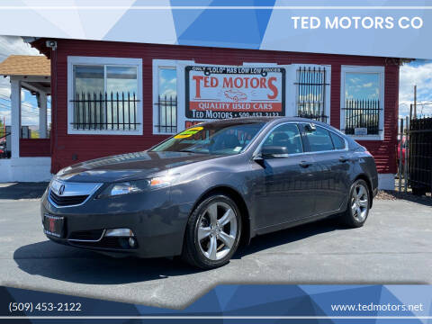 2012 Acura TL for sale at Ted Motors Co in Yakima WA