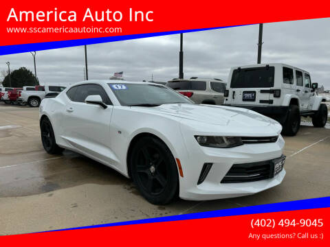 2017 Chevrolet Camaro for sale at America Auto Inc in South Sioux City NE