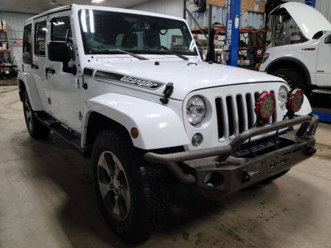 2016 Jeep Wrangler Unlimited for sale at Southwest Sales and Service in Redwood Falls MN