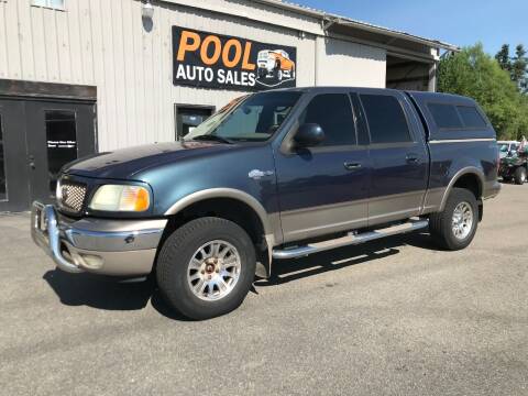 2003 Ford F-150 for sale at Pool Auto Sales in Hayden ID
