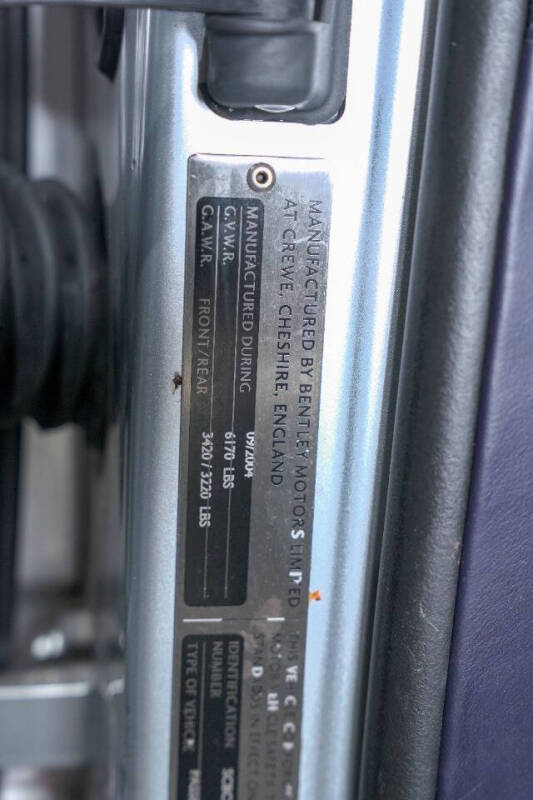 2005 Bentley Continental GT Turbo